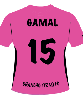 Camiseta Rosada